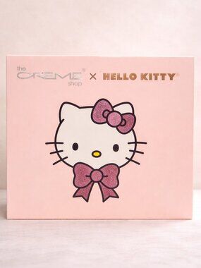 Hello Kitty x The Crème Shop Coco Rose Bath Set – Scrub, Crystals, Bath Bomb NIB